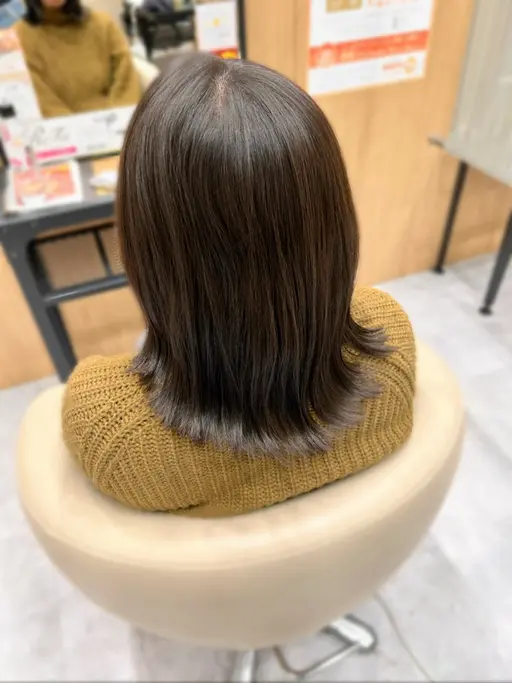 【ショート・ボブの方‼️10月限定🌷】カット＋ワンカラー ¥1,500 ✂️🎨
