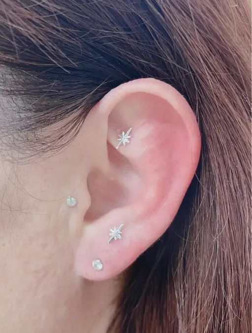 【耳ツボジュエリー💎】両耳6粒👂