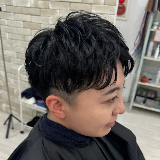 【人気No.1】刈り上げ女子カット＋シャンプー＋スタイリング　¥7,700