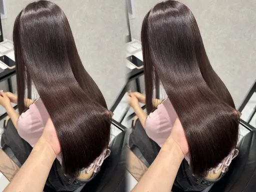 【迷ったらこれ🫧】ワンカラー➕整えカット➕プラチナトリートメント💍🎀