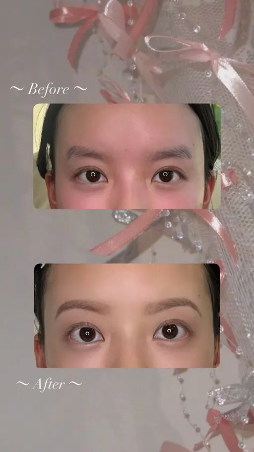 🎀眉毛WAX スタイリング🎀お仕上げメイク付き✨️