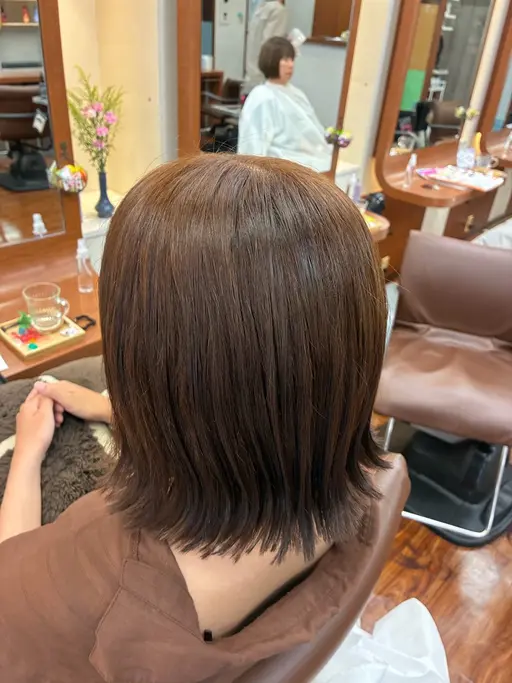 ✨ブリーチなしで叶える透明感【カット】＋【ブリーチなしダブルカラー】