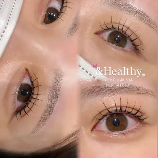 《💖&healthy 80本》アンドヘルシー(エクステ×パーマ)┊LEDエクステ変更🉑┊
