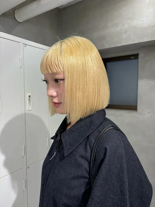 ぱつっとボブカット✂️✨＋4ステップトリートメント
