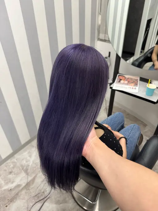 【✨ご新規様限定✨】カット+ケアブリーチ+艶カラー🩵