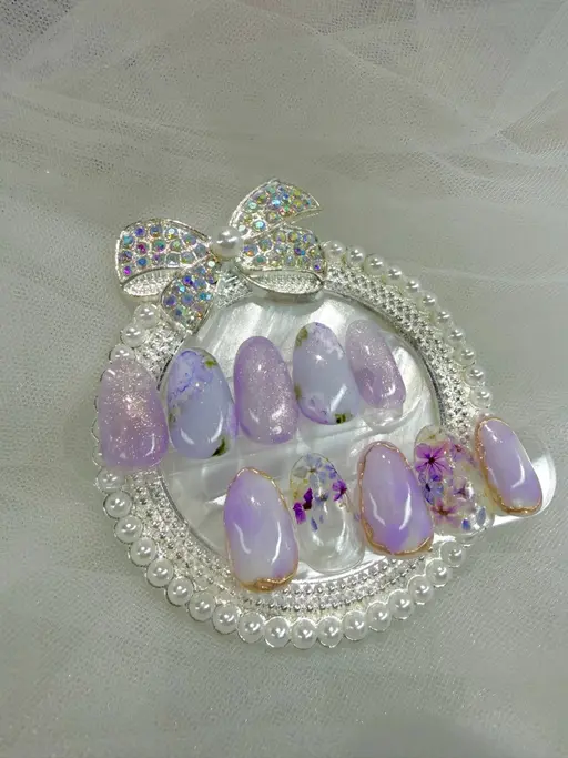 【6月限定】あじさいネイル✨