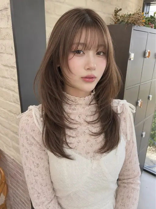 新規〜3回利用できます(韓国ヘアコース)韓国カット【レイヤーカット】+炭酸ケア