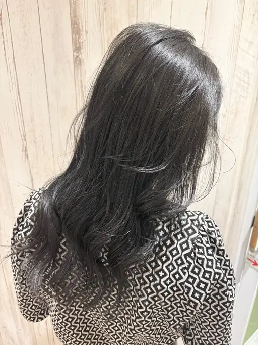 【💙9/1限定(火曜日)💙前髪カット＋透明感カラー＋コラーゲンオイルトリートメント付き
