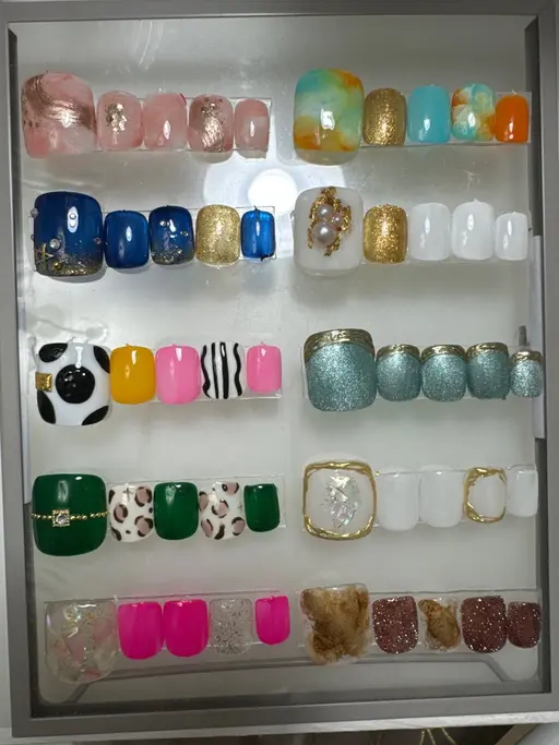 🎀フット定額ネイル オフ込み🎀ハンドデザインからも選択可能‼️