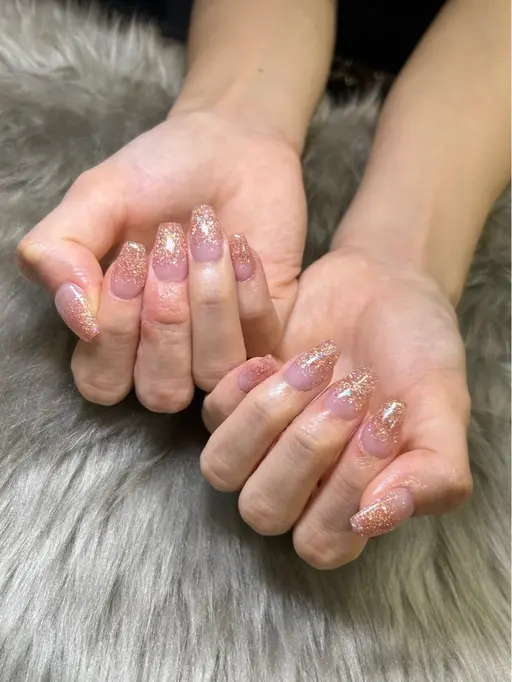 ハンドワンカラー・ラメグラ💅💖新規オフ無料🫶