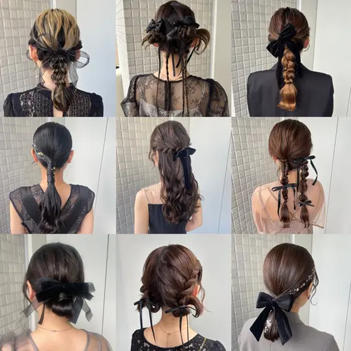 『🎀ご新規様限定🎀』【お呼ばれ】ヘアアレンジ［結婚式やイベントに］⟡.·