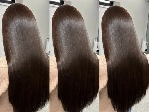 【梅雨前におすすめ‼️☔️】縮毛矯正で梅雨時期のうねりや悩みを解決します✨全体ストレート🪄