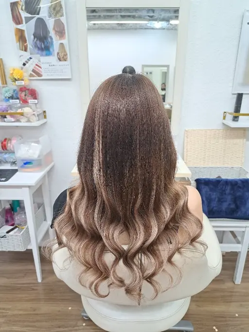 ❤お気軽にイメチェン✂️プレミアムレミーシールエクステ30枚※エクステのカット込み