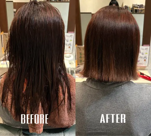 【9月-10月前半 まだまだ空きございます‼️✨️】カット+カラー ✂️
