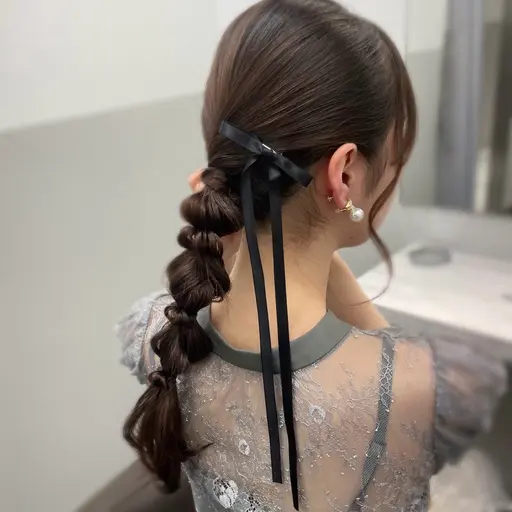 💎ヘアセット💎結婚式およばれ・成人式・卒業式・デート前etc...営業時間前は30分ごとに+¥1000いただきます