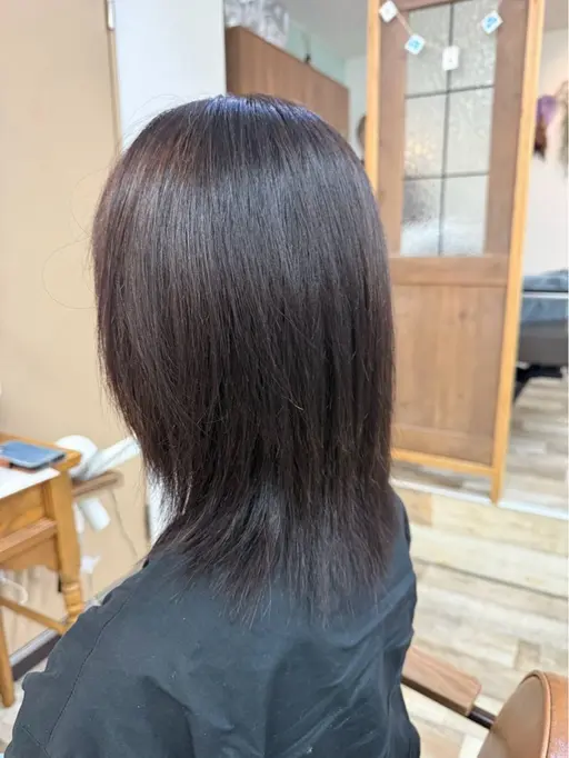 🧩ミニモ限定🧩カット+全体縮毛矯(リタッチ込み)+1stepトリートメント