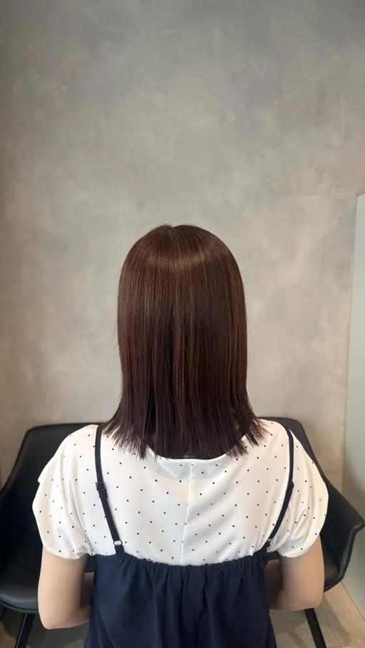 「🎀カラーモデル🎀」ワンカラー+トリートメント