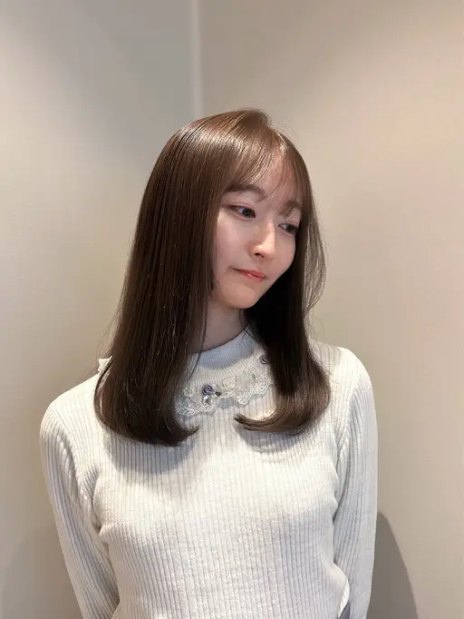 10/14限定✨人気No. 1ご新規限定❕カット＋似合わせカラー💞＋3step treatment/ロング料金なし