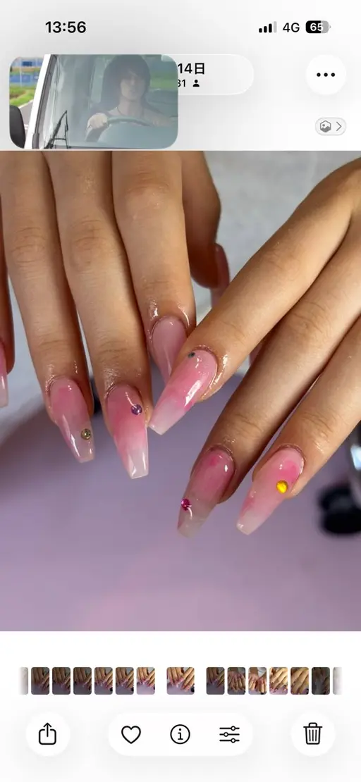【🍒長さだし10本+デザインAコース⟡.·*.】