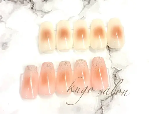 NEW🩷 KUGO秋ネイル💅🩷🩷🩷 マカロンチークネイル💅オフ込み5600円
