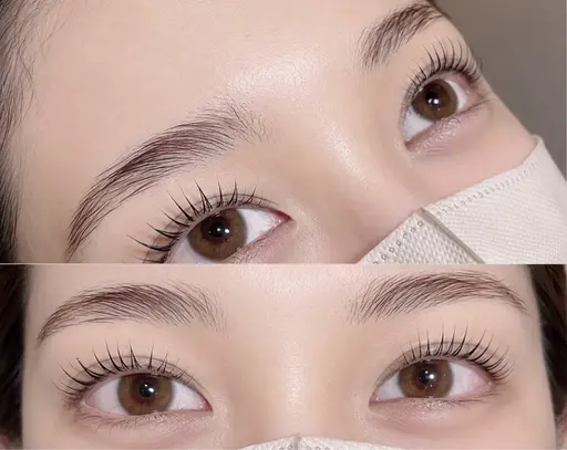 似合わせパーマ👀🎀 パリジェンヌ、ラッシュに変更◎エクステのオフある場合事前にお知らせ下さい🙇‍♀️
