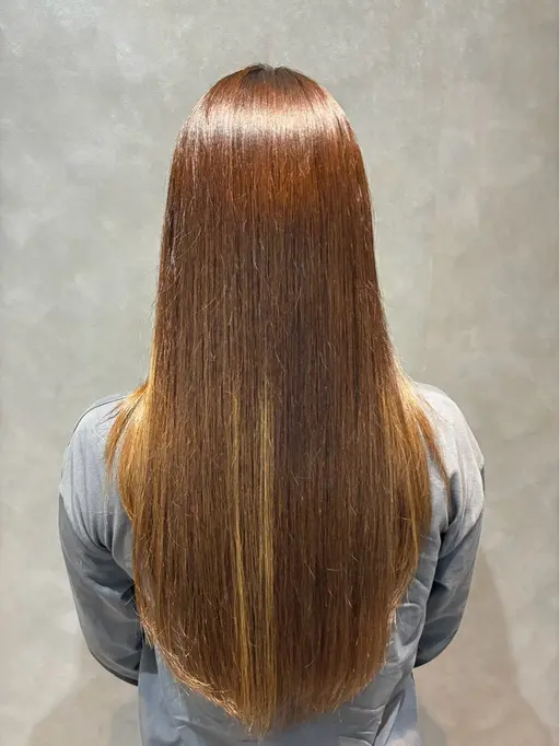【圧倒的ツヤ感】クオライン縮毛矯正➕メンテナンスカット【レディースのみ】💇‍♀️