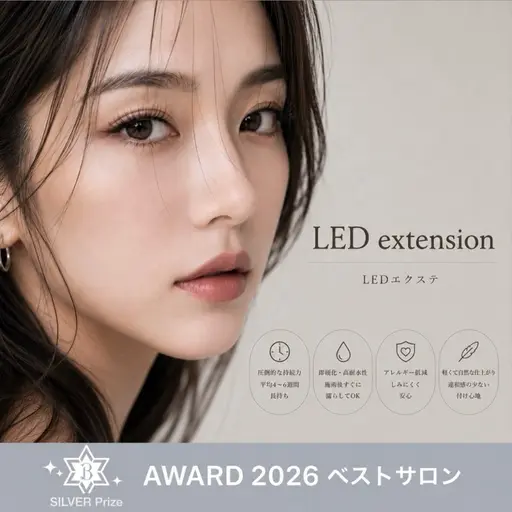 ⚡️8/29.30限定⚡️LEDフラットラッシュ80本(アイSP付 【80本】🌈