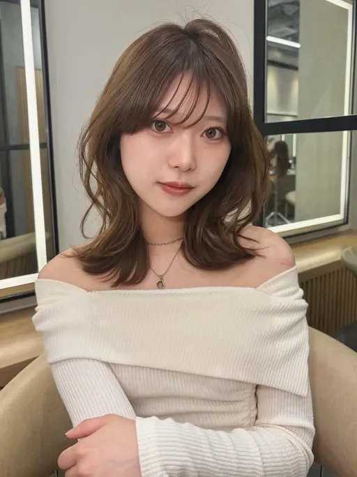 8月7日限定🉐✨前髪、顔周りカット+ブリーチなしワンカラー🍀ロング料金なし⭐️