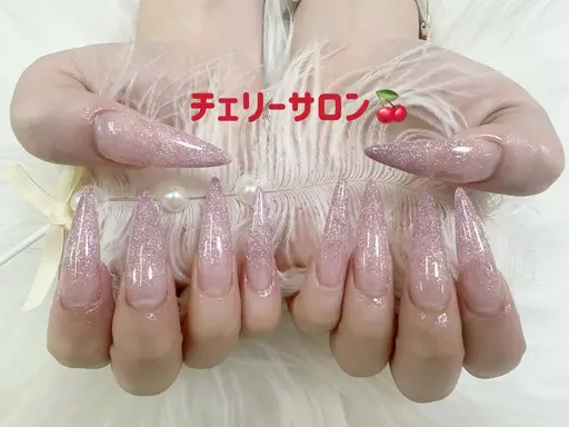 ★十本長さだし➕マグネットorフラッシュ（2色まで ）➕ドライケア(ソフトオフ込み)