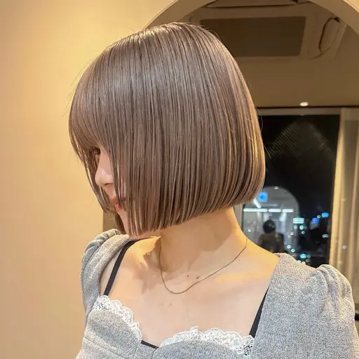 👑【人気No.1】似合わせカット+透明感カラー+3Stepトリートメント🤍