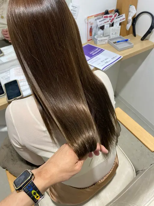 フルコース! ✨カット+カラー+𝔸𝕦𝕛𝕦𝕒トリートメント