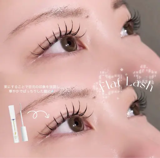 ⭐️LED⭐️LEDフラットラッシュ120本🎀※片目60本ずつ