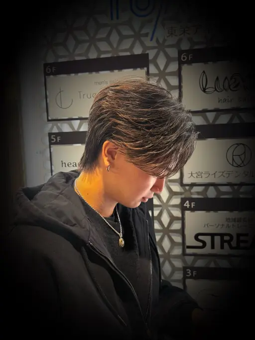 6月限定クーポン‼️men'sカット+シャンプースタイリング✨