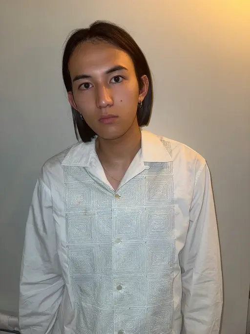 bob cut model