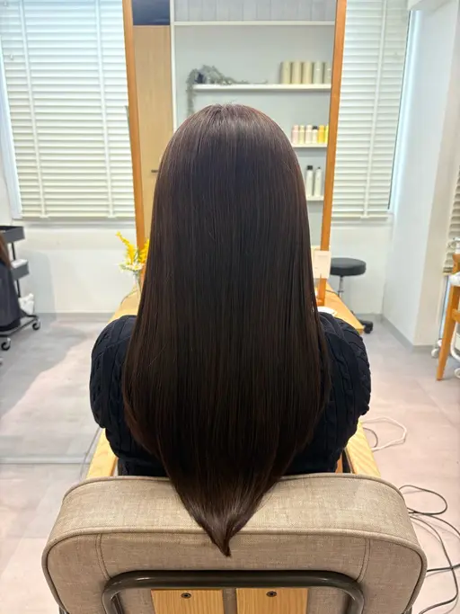 ️🫧🎀【ロングの方限定】ワンカラー+スパシャンプー(5分)+1STEPトリートメント付き️🎀️🫧