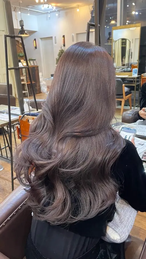 【似合わせ♡艶カラー】🎀パーソナルワンカラー+Aujua オーダーメイドシャンプー🫧