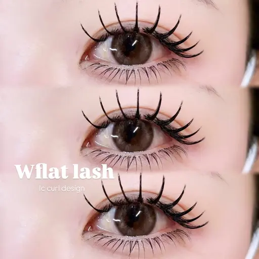 💖W Flat lash 80束💖160本 束仕上げつき🪽