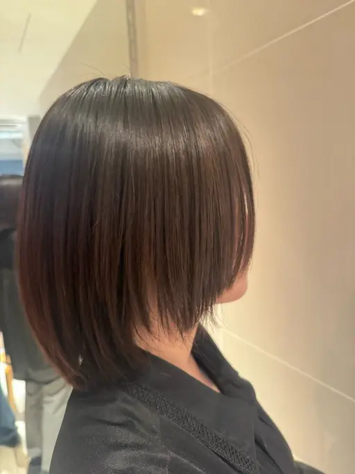 🌱【縮毛矯正】リタッチストレートパーマ🌱木曜日🙅‍♀️ブリーチ履歴🆖