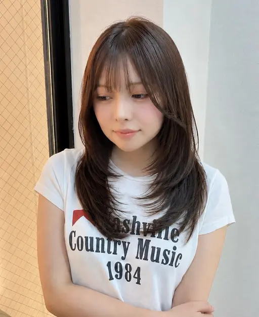 【❣️韓国風レイヤーカットモデル❣️】🐈⬛🎀本日限定🪄︎︎高保湿トリートメント🧴+仕上げスタイリング💫💫