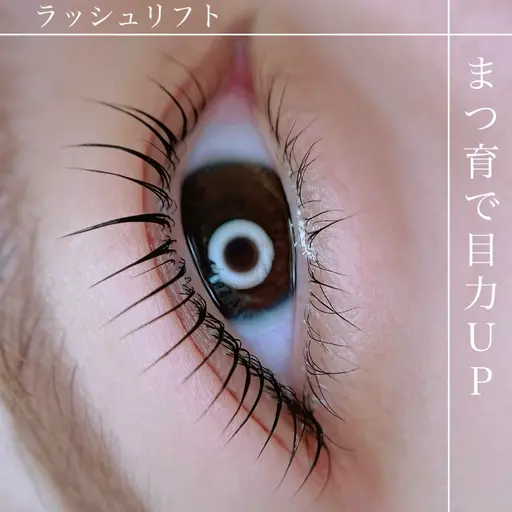 ラッシュリフト(上のみ)🪴コーティング仕上げ付