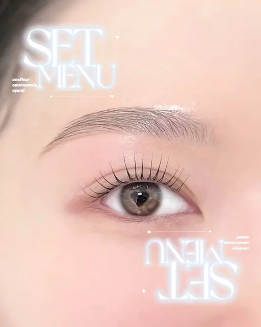 ♥️美眉スタイリング&まつ毛パーマ♥️ミニモ限定価格♥️ 目元撮影可能な方のみ⚠️U25割⚠️ミニモ学割⚠️