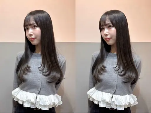 【髪質改善ストレート⭐️ ➕水分パックトリートメント付き】お悩み改善メニュー🌼