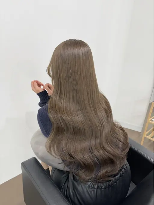 透明感、艶抜群🫧透明感ブリーチなしダブルケアカラー🫧