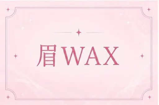 ☀️【7月限定価格】眉WAX🪄💫
