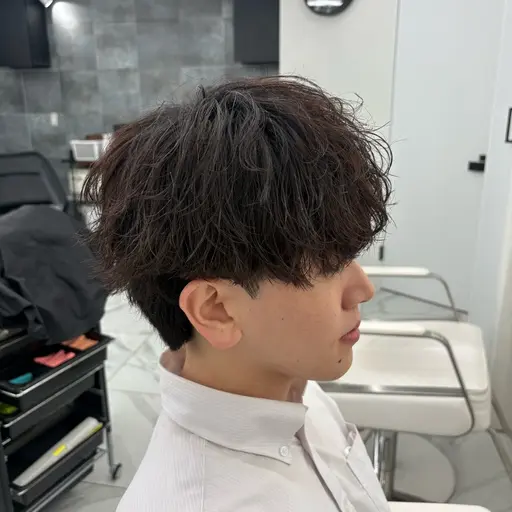 📍「営業後限定‼️」men'sカット✂️＋ツイストスパイラルパーマ(シャドーパーマ、波巻きパーマなど)🌀🌀