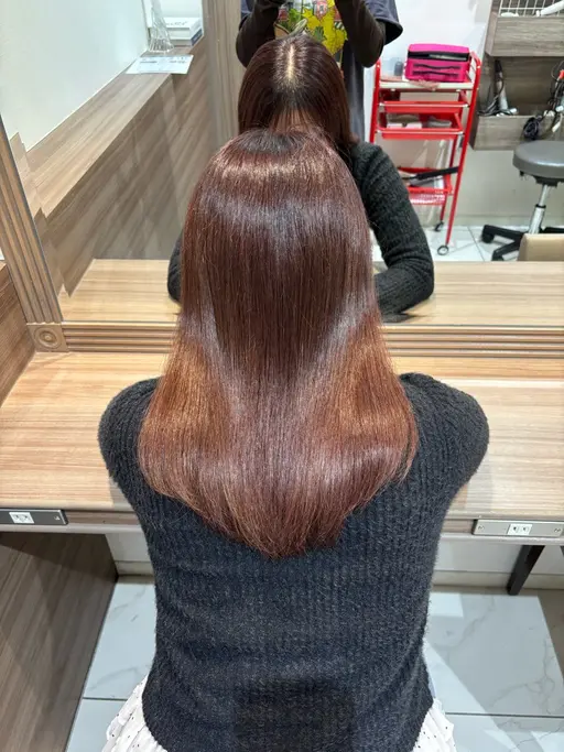 🧸minimo限定価格🍪垢抜けワンカラー+ヘアセット