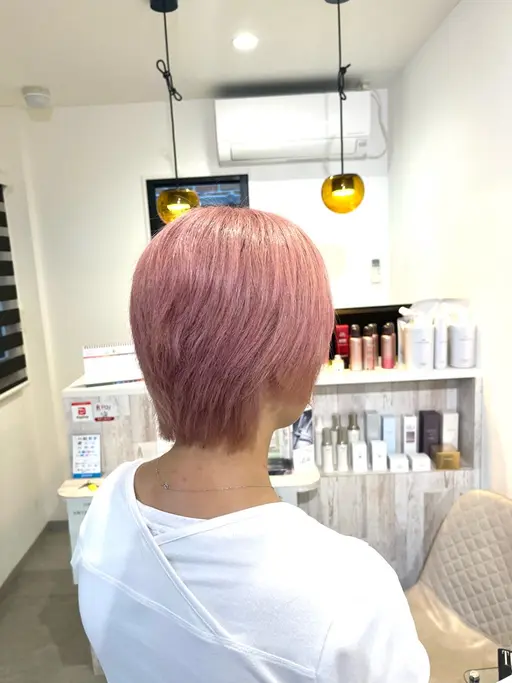 【女性限定】ショートカット(肩上、ショートスタイルのみ)