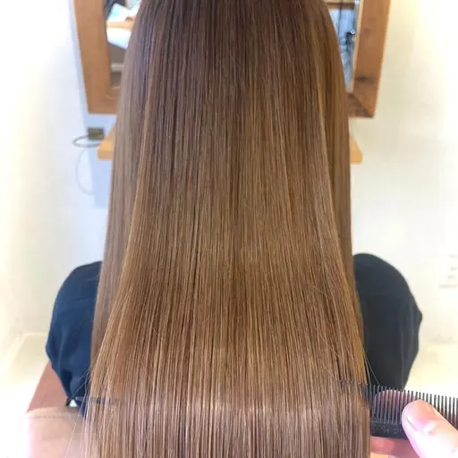 《6月限定価格》cut & straight perm ꙳⋆