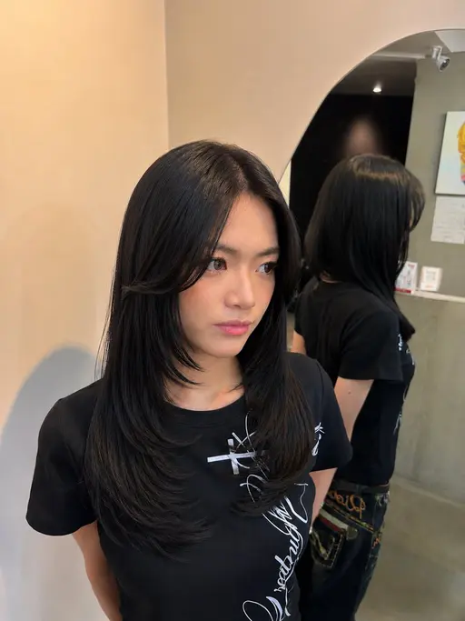 🍒限定1名様🍒レイヤーカットカラーモデル✨Before After動画OKの方❣️