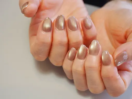 ワンカラー🌟マグネット/ラメOK🙆‍♀️ハンドorフット、オフの有無をご記入ください。
